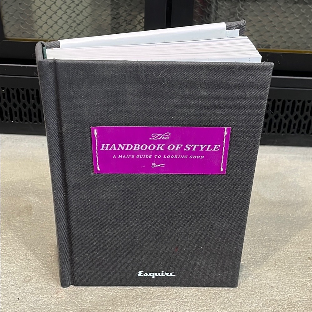 Esquire Handbook of Style Book - Brand New